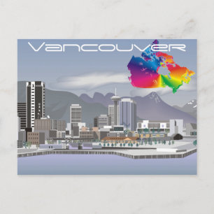 Vancouver Kanada Vykort