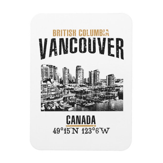 Vancouver Magnet (Vertikal)