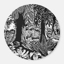 Vancouver Magnet Stanley Park Forest Fridge Magnet