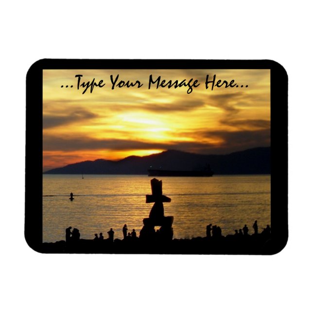 Vancouver Magnet Vancouver CN Personlig Magnet (Horisontell)