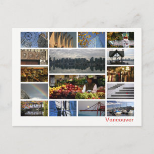 Vancouver-multibild Vykort