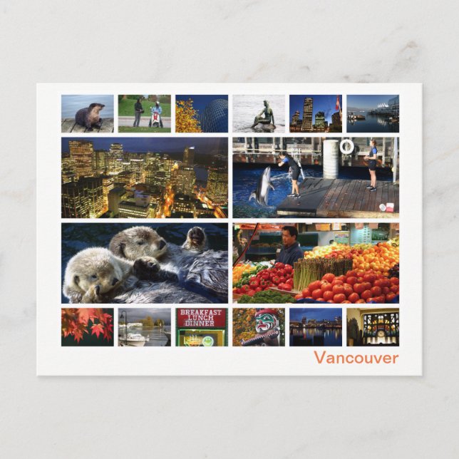 Vancouver multiimage 2 vykort (Framsida)