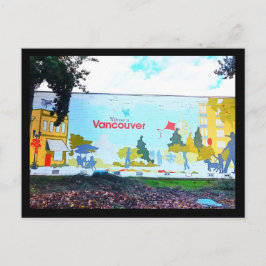 Vancouver Mural vykort