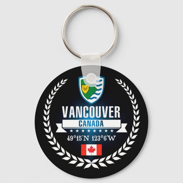 Vancouver Nyckelring (Framsida)