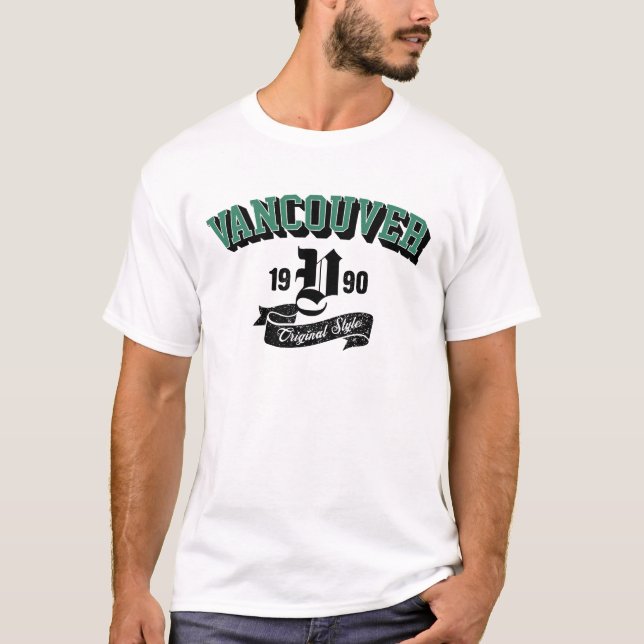 Vancouver Original Style Arch T-shirt (Framsida)