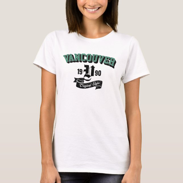 Vancouver Original Style Arch T-shirt (Framsida)