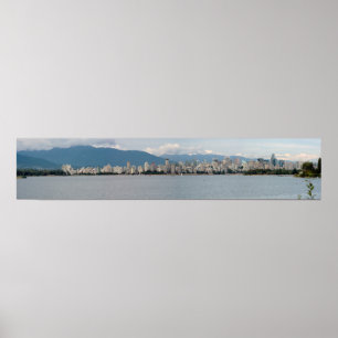 Vancouver panorama poster