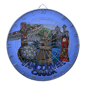 Vancouver Pildartstavla Vancouver Souvenir Pildart Darttavla