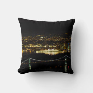 Vancouver Pillow Personlig Vancouver Souvenirs Kudde