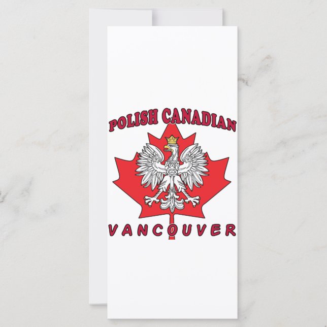 Vancouver polska kanadensiska Löv (Framsida)