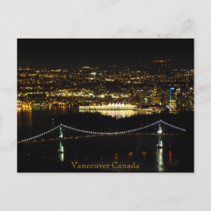 Vancouver Postcard Lejon Grind Personlig Card Vykort