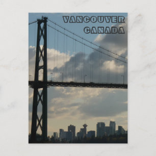 Vancouver Postcard Vancouver Lejon Grind Postkort Vykort