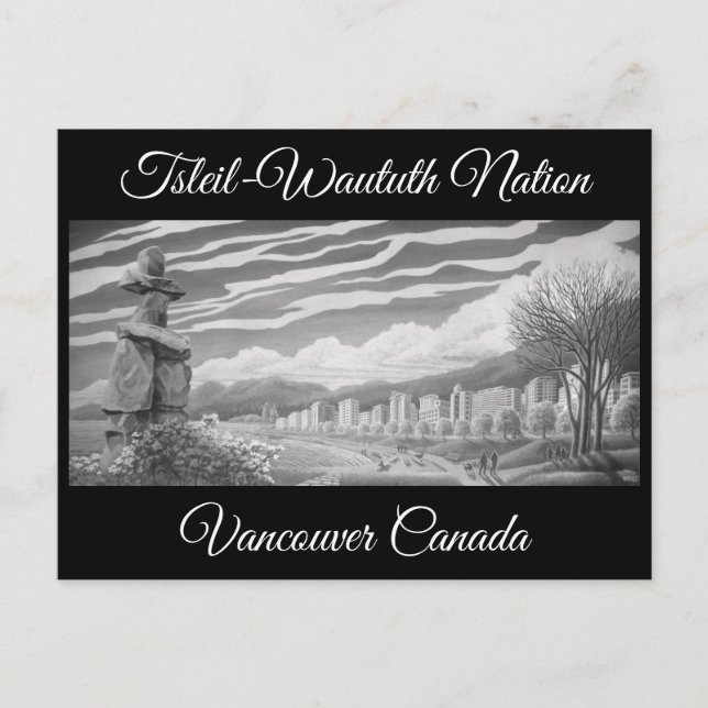 Vancouver Postcards Personlig Landmarks Cards Vykort (Framsida)