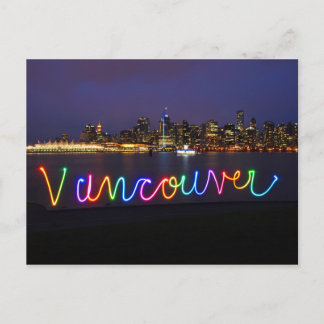 Vancouver Skyline Postcard Vykort