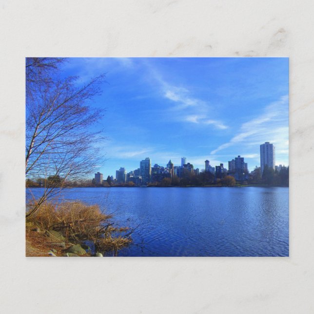 Vancouver Skyline Vykort (Framsida)