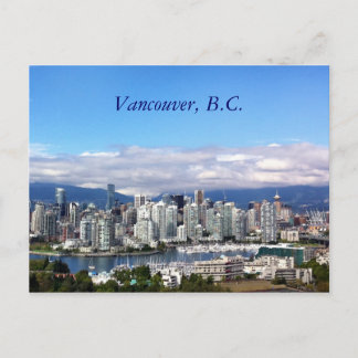 Vancouver Skyline Vykort
