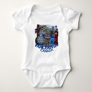 Vancouver Souvenir Baby One Biet / Jumper Tee