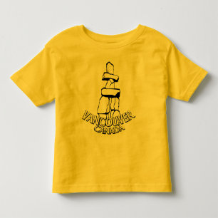 Vancouver Souvenir Barn T-shirts Inukshuk Art Tee