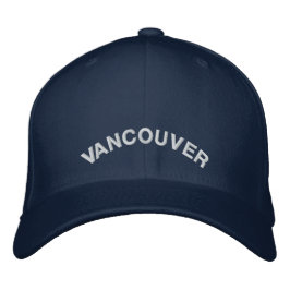 Vancouver Souvenir Baseball Cap Embroized Cap Broderad Keps