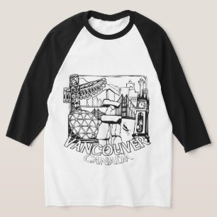 Vancouver Souvenir Dam Vancouver Jersey Tee