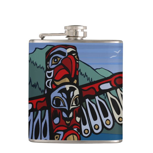 Vancouver Souvenir Flask 2 World Landmark Gifts Fickplunta (Framsidan)