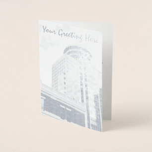 Vancouver Souvenir Greeting Cards Anpassningsbar S Folierat Kort