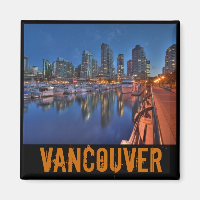 Vancouver Souvenir Magnet (Framsidan)