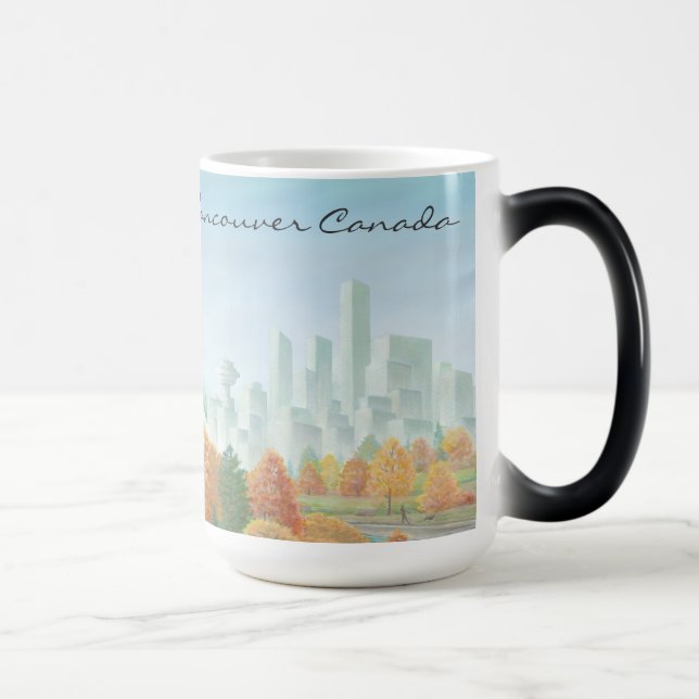 Vancouver Souvenir Morfing Kopp Mugg Glass (Höger)