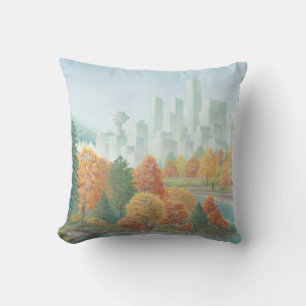 Vancouver Souvenir Pillow Vancouver Landmarks Gift Kudde