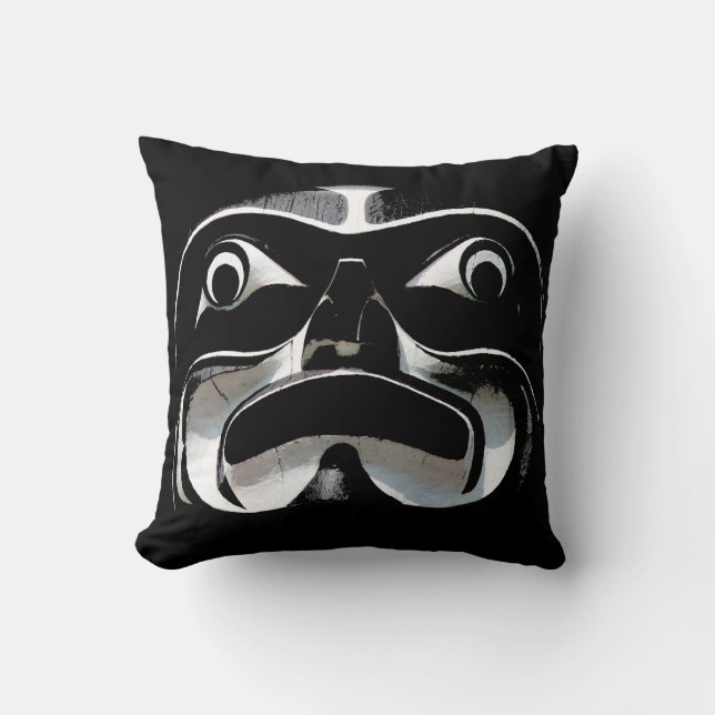 Vancouver Souvenir Pillow Vancouver Landmarks Gift Kudde (Framsida)