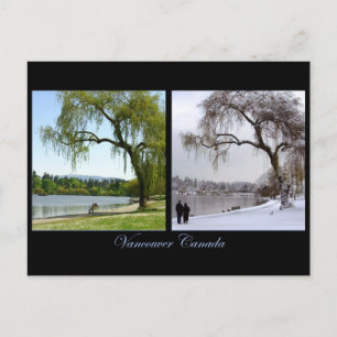 Vancouver Souvenir Postcards Seasons liggande Vykort