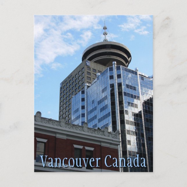 Vancouver Souvenir Postcards Totem Pole Landmarks Vykort (Framsida)