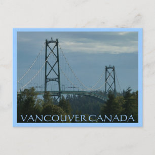 Vancouver Souvenir Postkort Lejon Grind Postkort Vykort