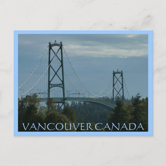 Vancouver Souvenir Postkort Lejon Grind Postkort Vykort (Framsida)