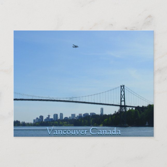 Vancouver Souvenir Postkort Lejon Grind Postkort Vykort (Framsida)