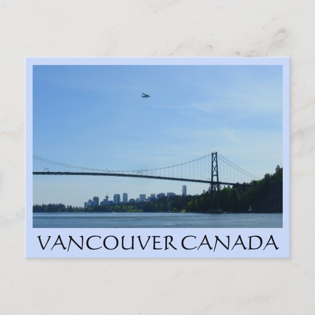 Vancouver Souvenir Postkort Lejon Grind Postkort Vykort (Framsida)