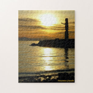 Vancouver Souvenir Puzzle Vancouver Sunset Gifts Pussel