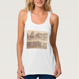 Vancouver Souvenir Shirt Women's Gastown-Tanktopet Linne Med Racerback
