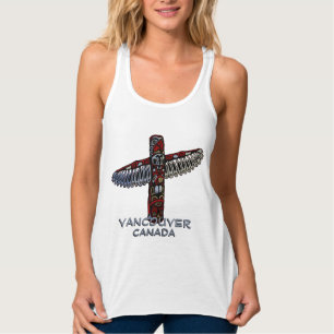 Vancouver Souvenir Shirts Women's Haida-Tanktop Linne Med Racerback