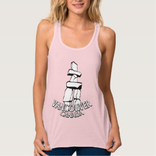 Vancouver Souvenir Shirts Women's Tanktop Linne Med Racerback