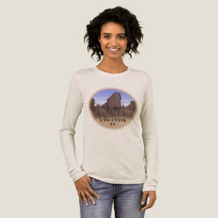 Vancouver Souvenir T-shirt Gastown Art Womens Tees I Triblend-tyg