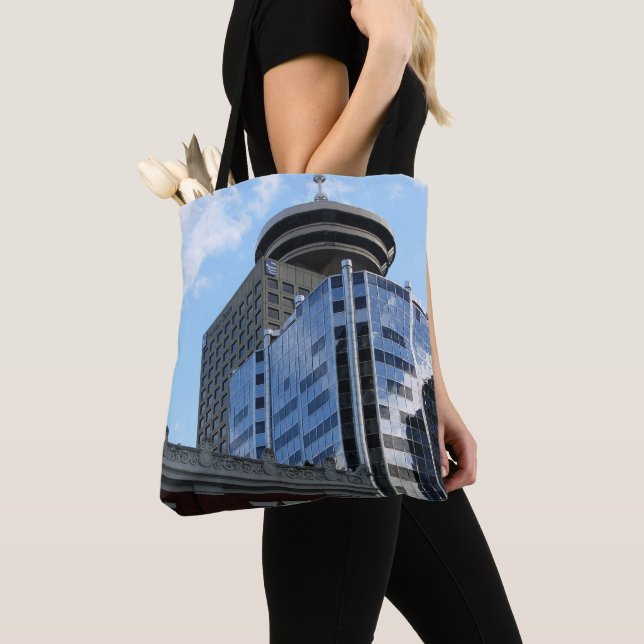 Vancouver Souvenir Tote Bag Anpassningsbar Vancouv Tygkasse (Närbild)