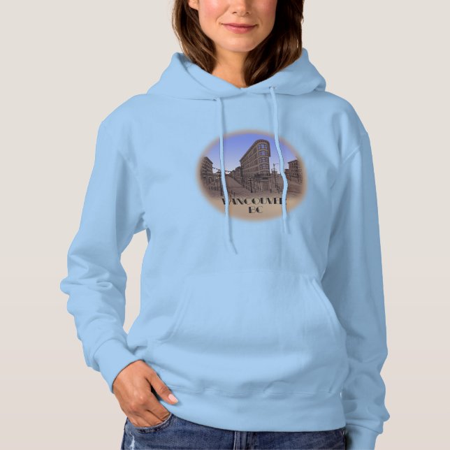 Vancouver Souvenir Tröja Dam Gastown Tröjor (Framsida)
