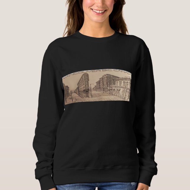 Vancouver Souvenir Tröja Gastown Sweatshirt Anpass (Framsida)