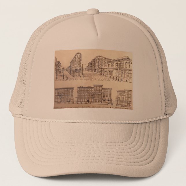 Vancouver Souvenir Trucker keps och Vancouver Hats (Framsida)