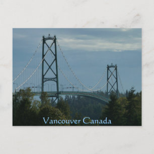 Vancouver Souvenir vykort Lions Gate vykort