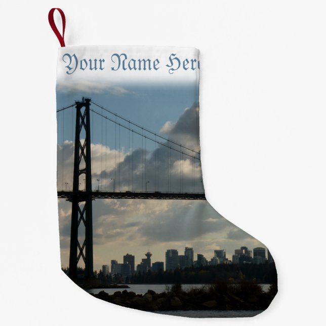 Vancouver Stocking Vancouver-julklapp Liten Julstrumpa (Framsidan)