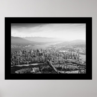 Vancouver (svartvitt) poster