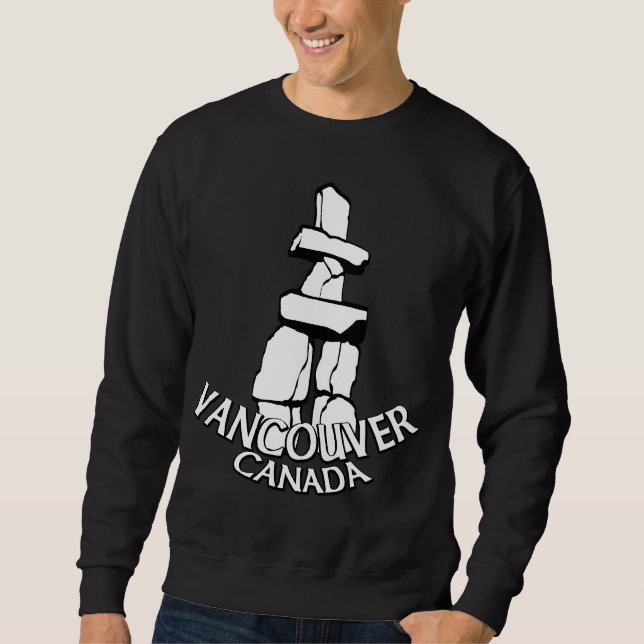 Vancouver Sweatshirt Vancouver Souvenir Art Shirts (Framsida)