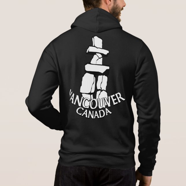 Vancouver Sweatshirt Vancouver Souvenir Hoodie T-shirt (Baksida)